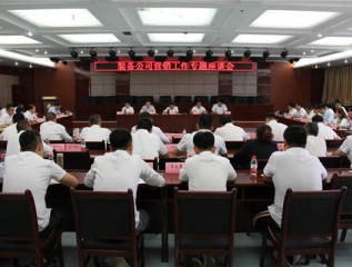 装备公司党委组织召开营销工作专题座谈会