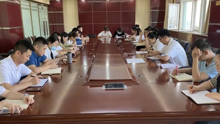 装备公司团委组织召开甘肃省第十四次党代会精神学习会议