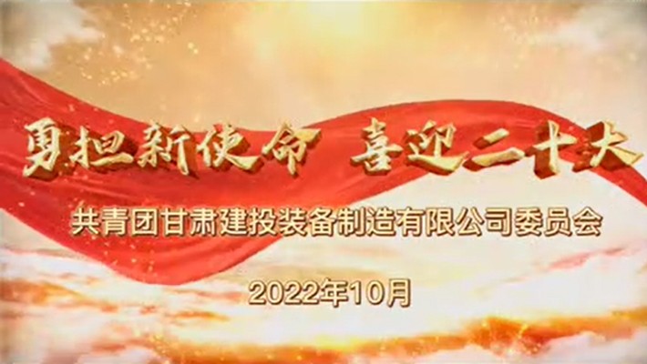 争做有理想、敢担当、能吃苦、肯奋斗的新时代好青年——装备公司项目一线青年学习贯彻党的二十大精神